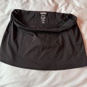 Danielle Guizio Black Mini Skirt